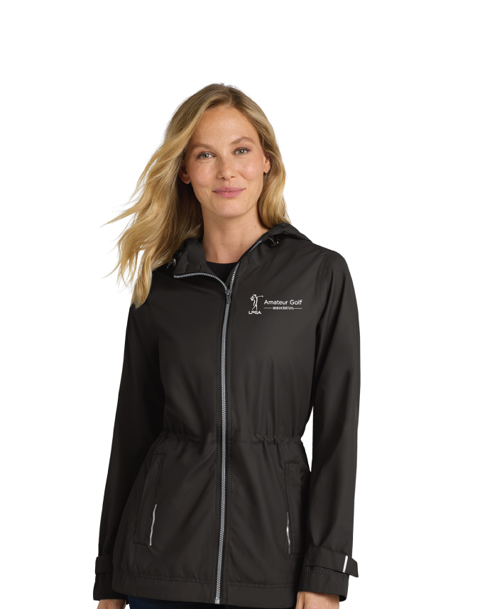 LPGA Amateur Golf Association Northwest Rain Slicker With Hood