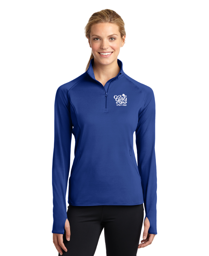 Ladies 1/2 Zip Pullover LPGA Chapter Merchandise Shop