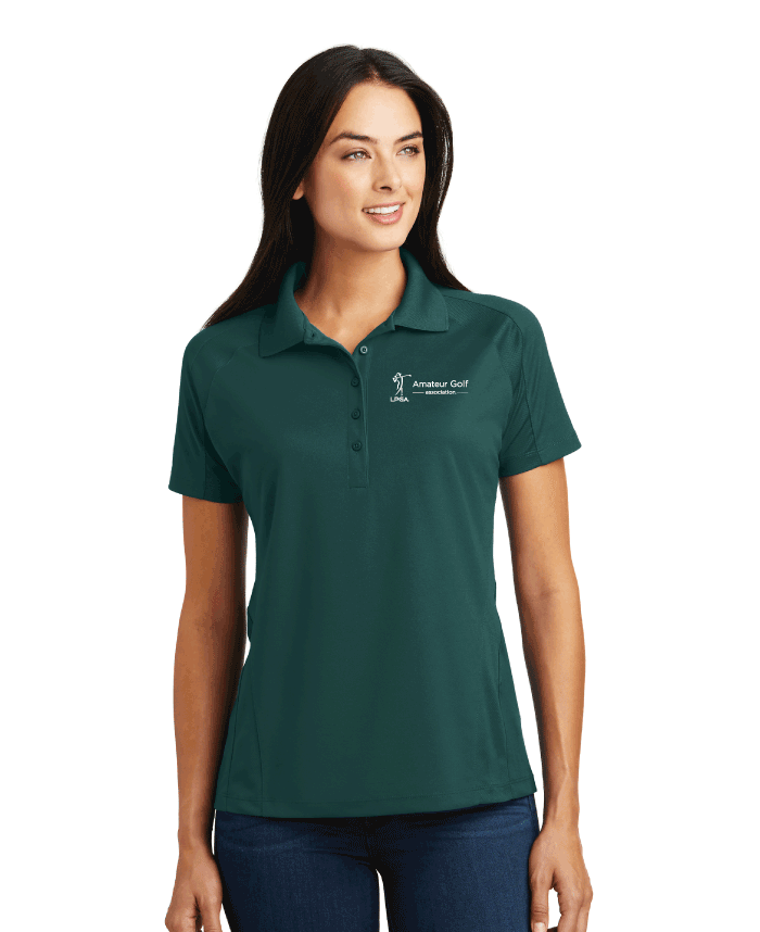 LPGA Amateurs Golf Association Ladies Ultra DriMesh Pro Polo LPGA