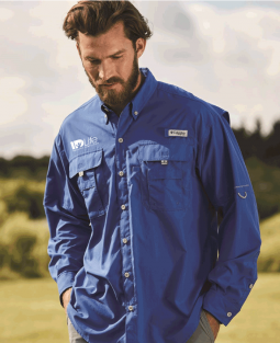 Men's Columbia PFG Bahama Long Sleeve Shirt
