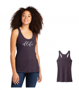 Ladies Next Level Tri Blend Racerback Tank